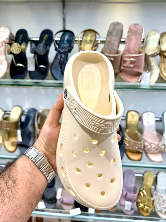 CROCS INDIAN MADE BEIGE