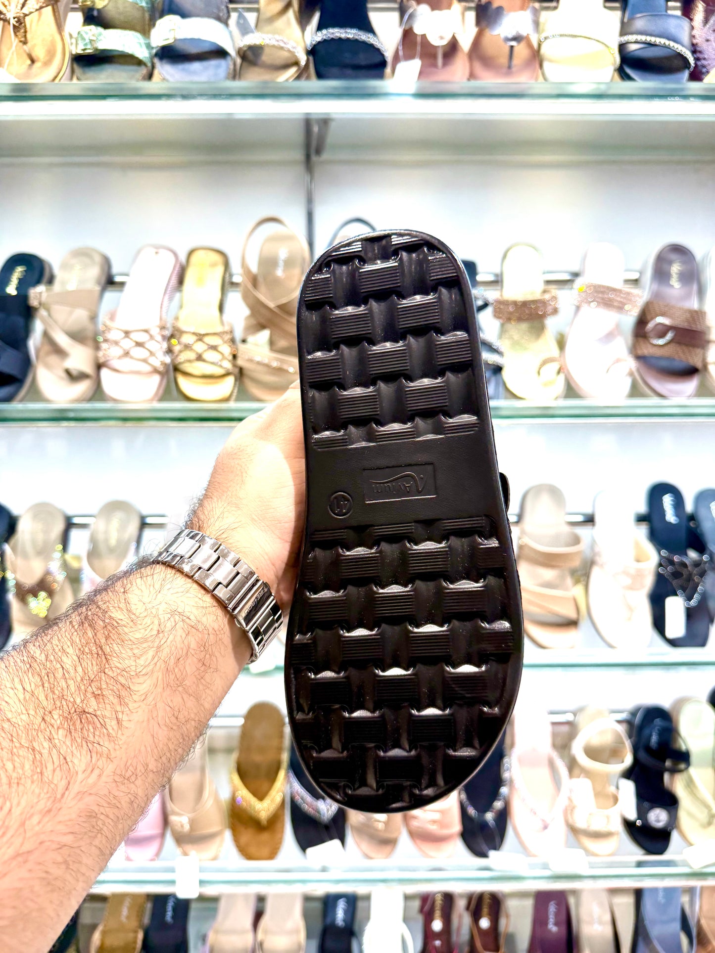 AVIUM FULL BLACK DOUBLE STRAP