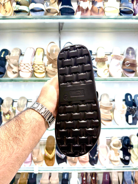 AVIUM FULL BLACK DOUBLE STRAP
