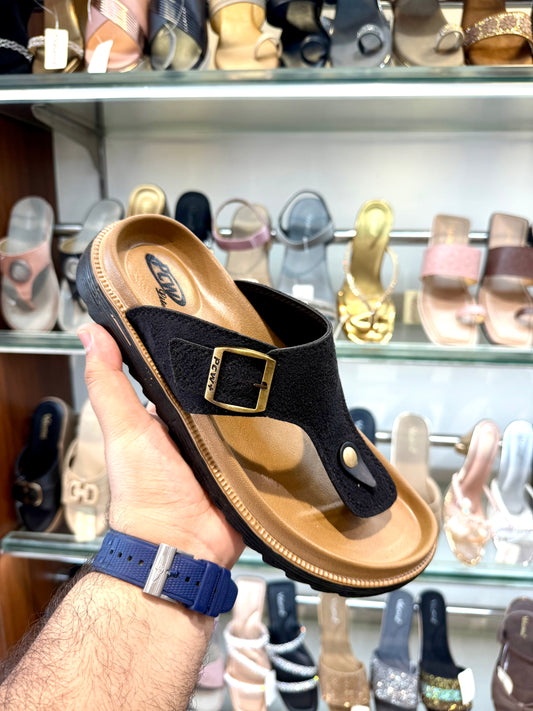 PCW GUN SWED CREAM/BLACK