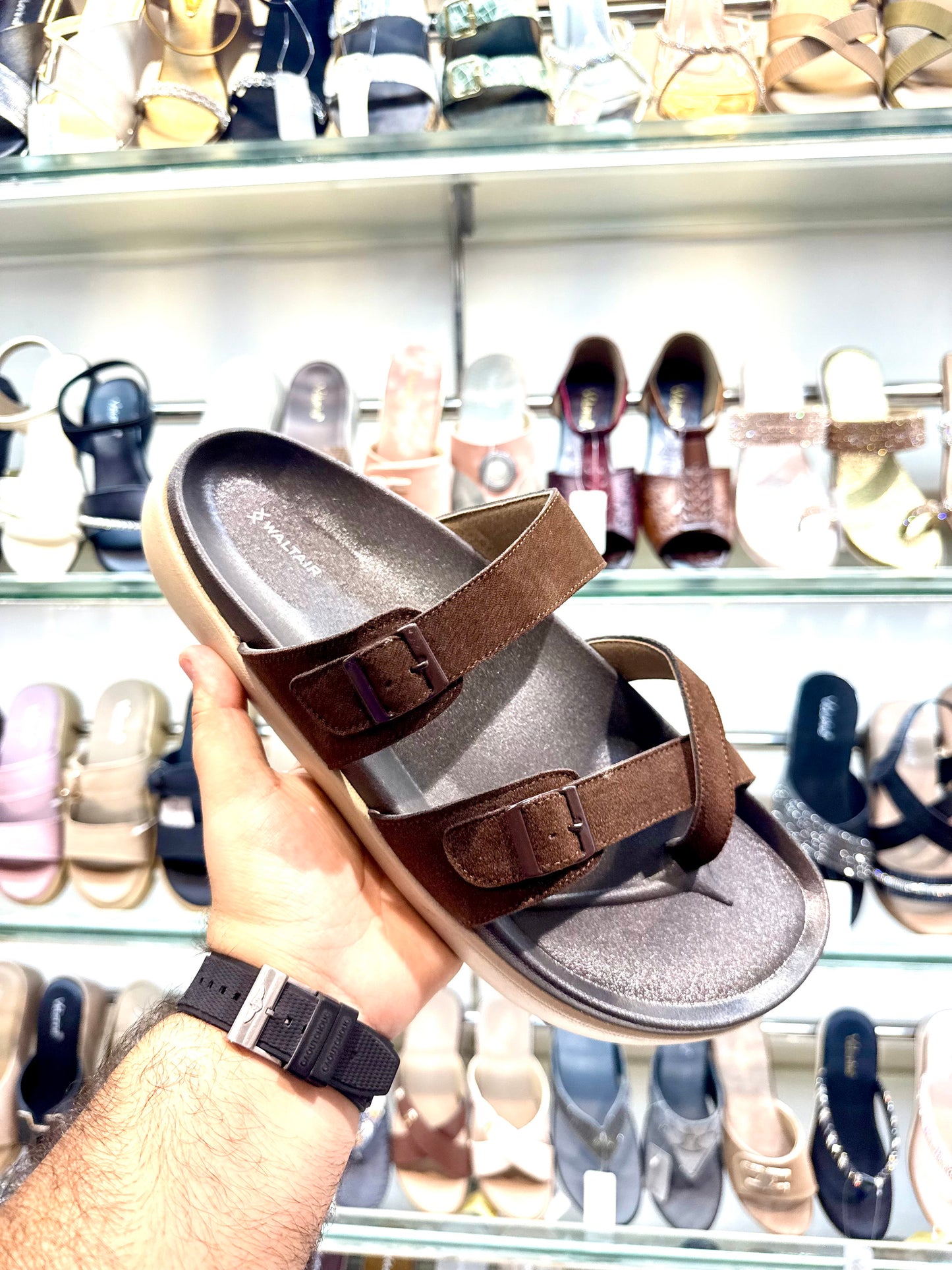 WALTAIR PLUS SIZE FINGER BROWN