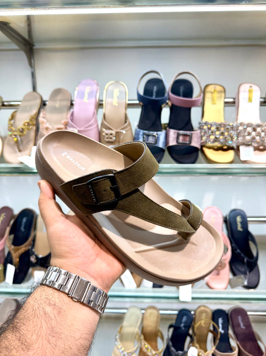 WALTAIR TELANGANA MODEL CREAM OLIVE