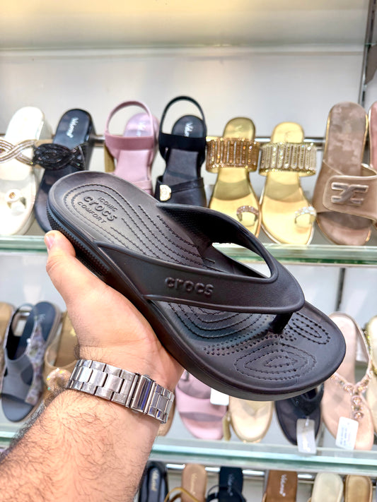 CROCS V SHAPE FULL BLACK