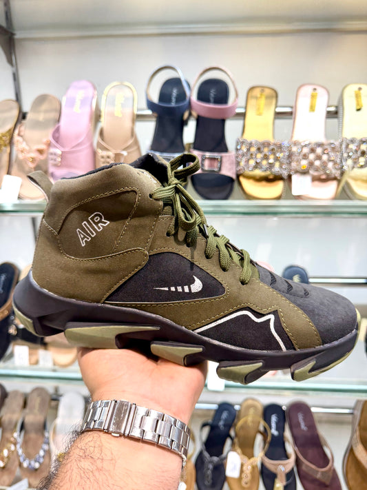 SNEAKERS AIR JORDAN GREEN/BLACK