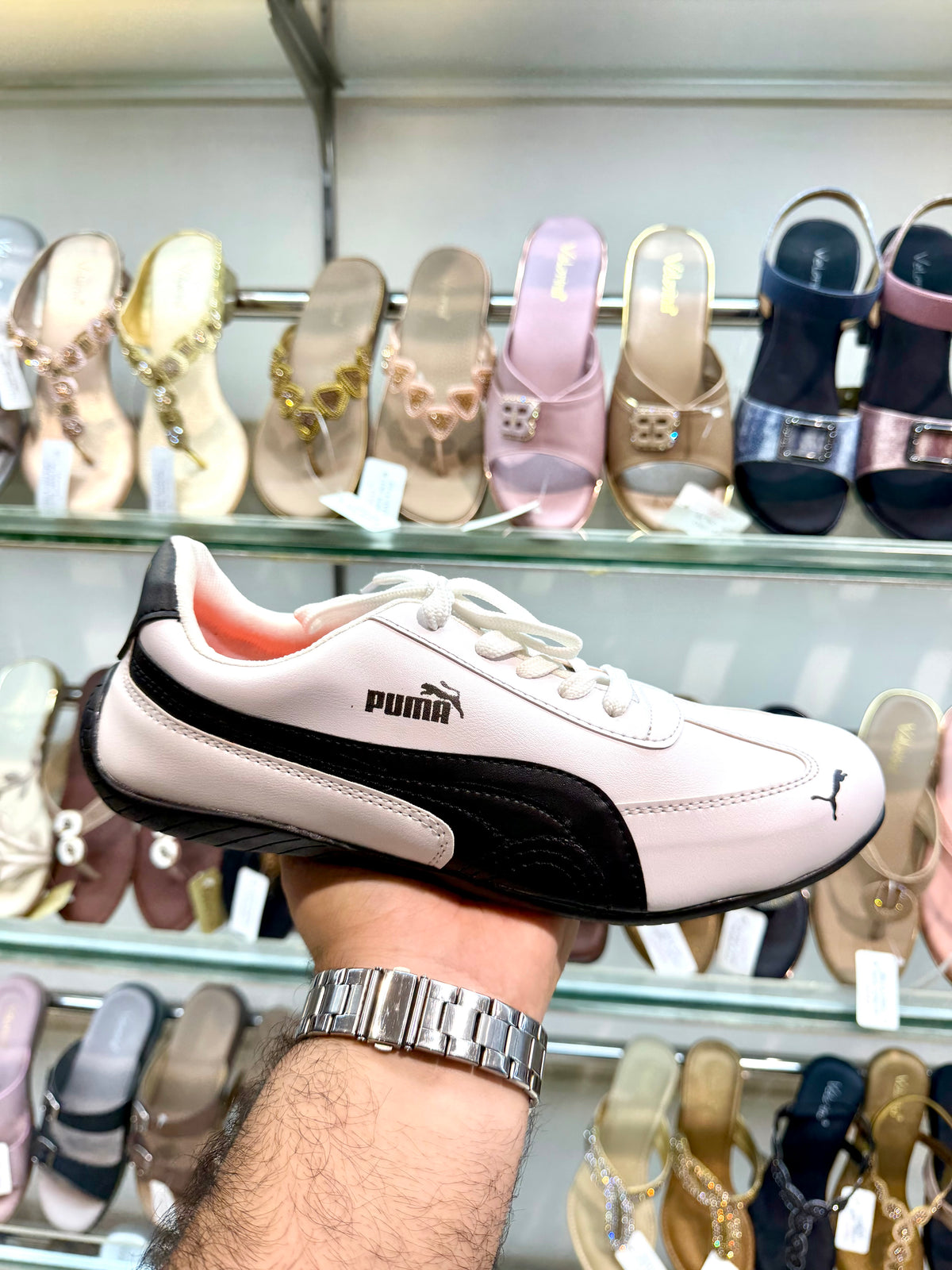 SNEAKERS PUMA  BLACK/WHITE