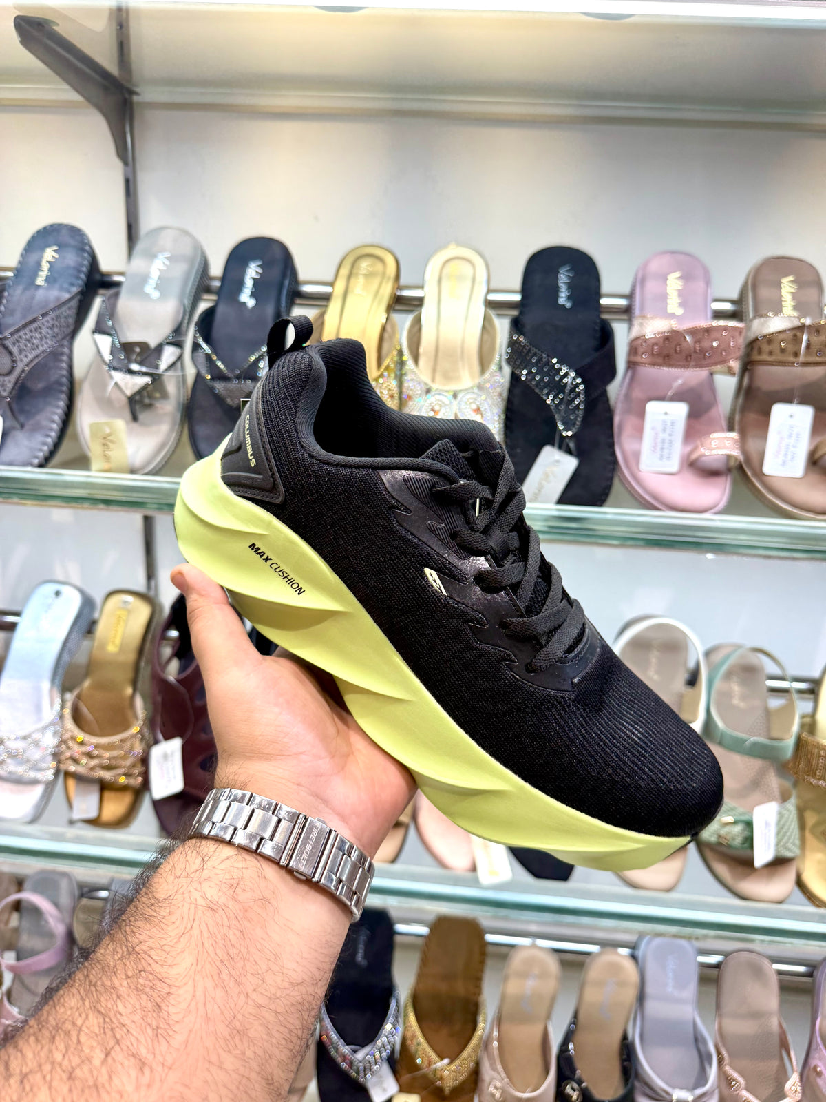 COLUMBUS VELOCITY BLACK/GREEN
