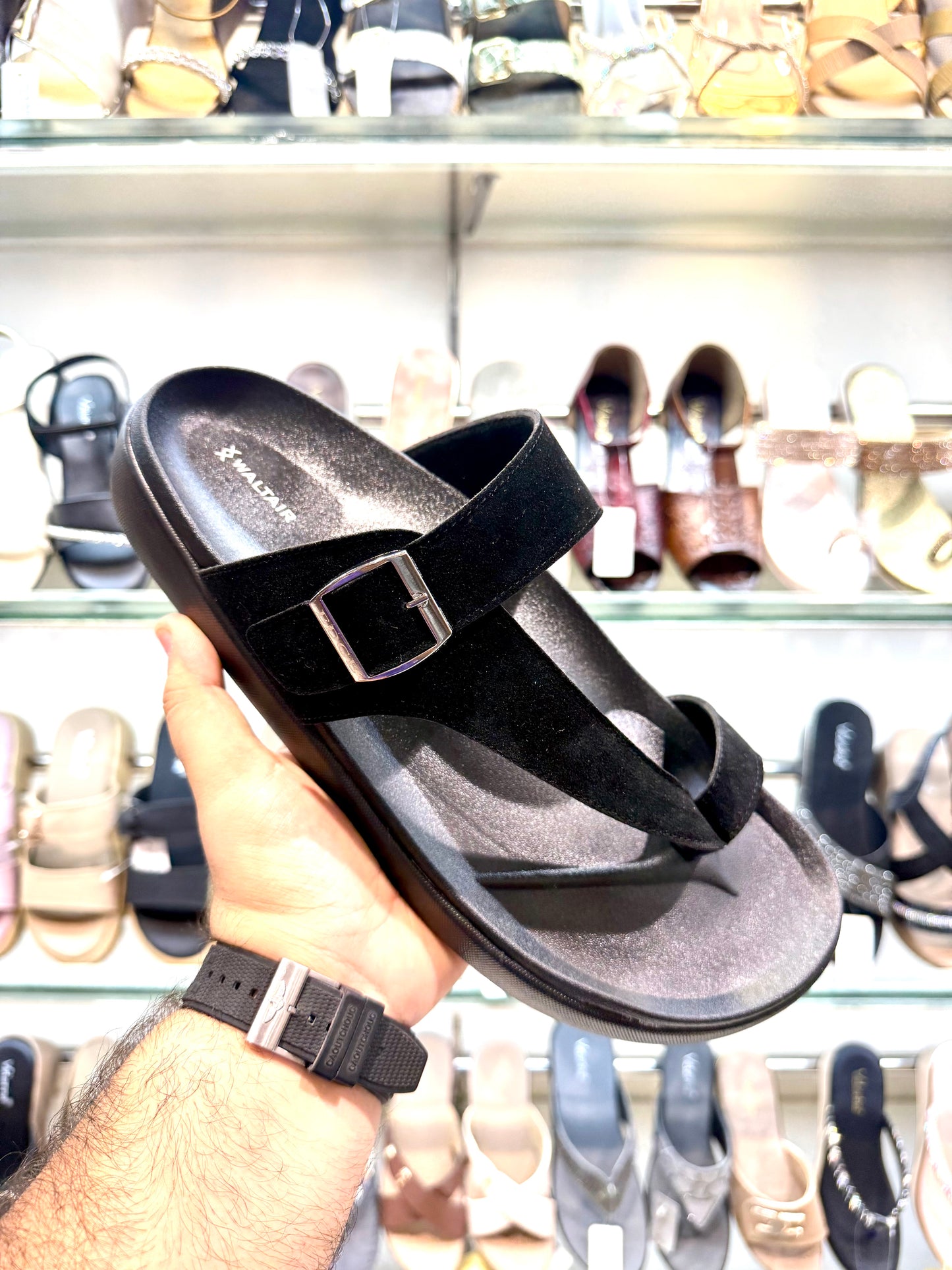 WALTAIR PLUS SIZE TELANGANA MODEL BLACK