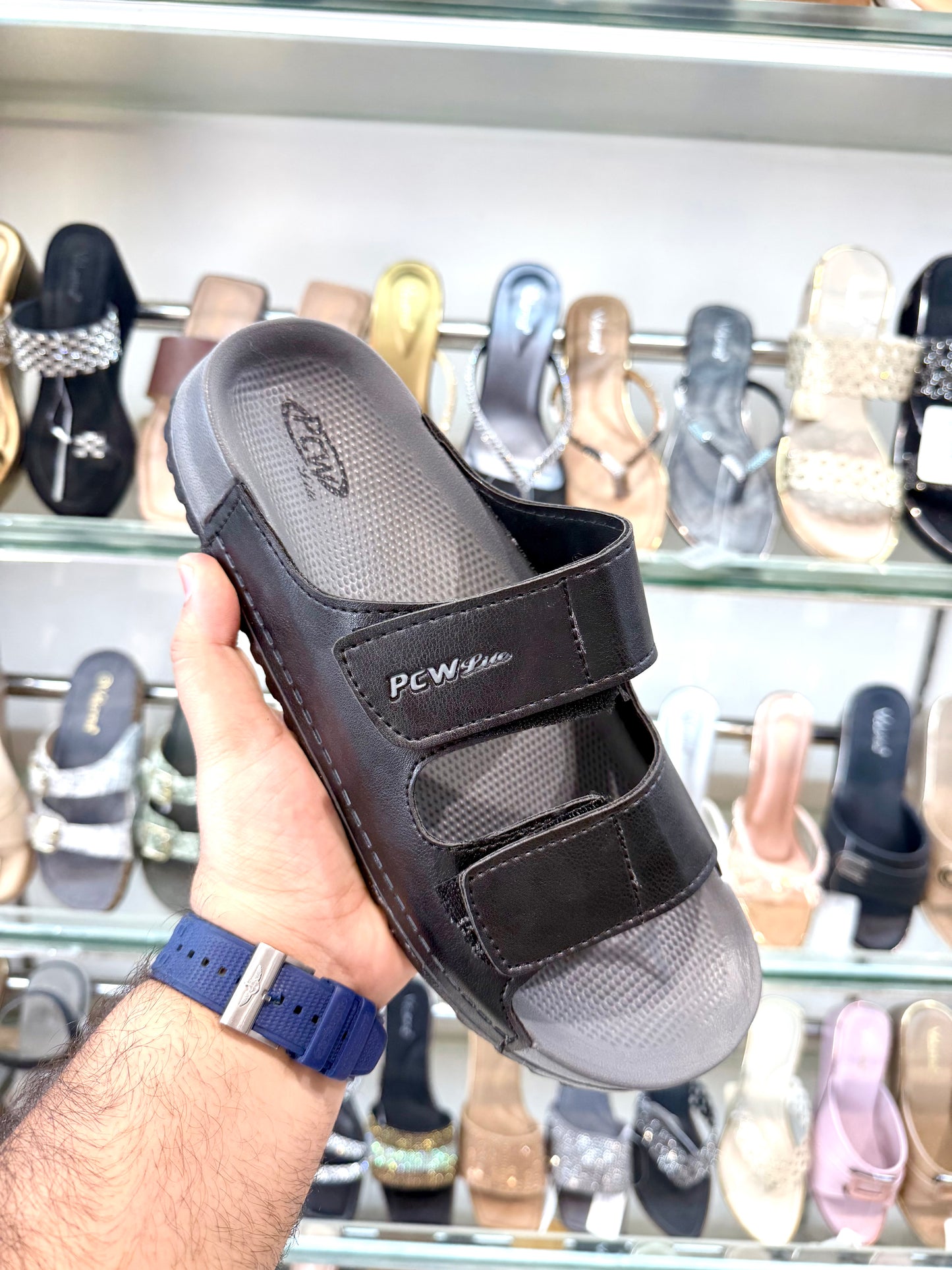 PCW DOUBlE STICKER D GREY/BLK