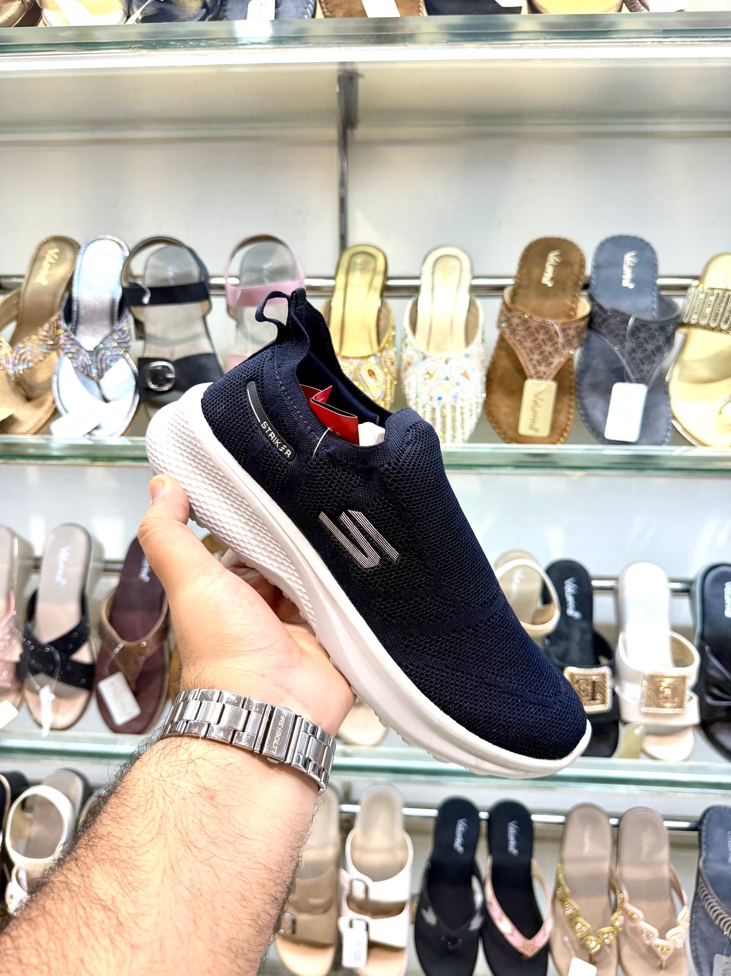 STRIKER BLUE/GREY SPORTS SHOE