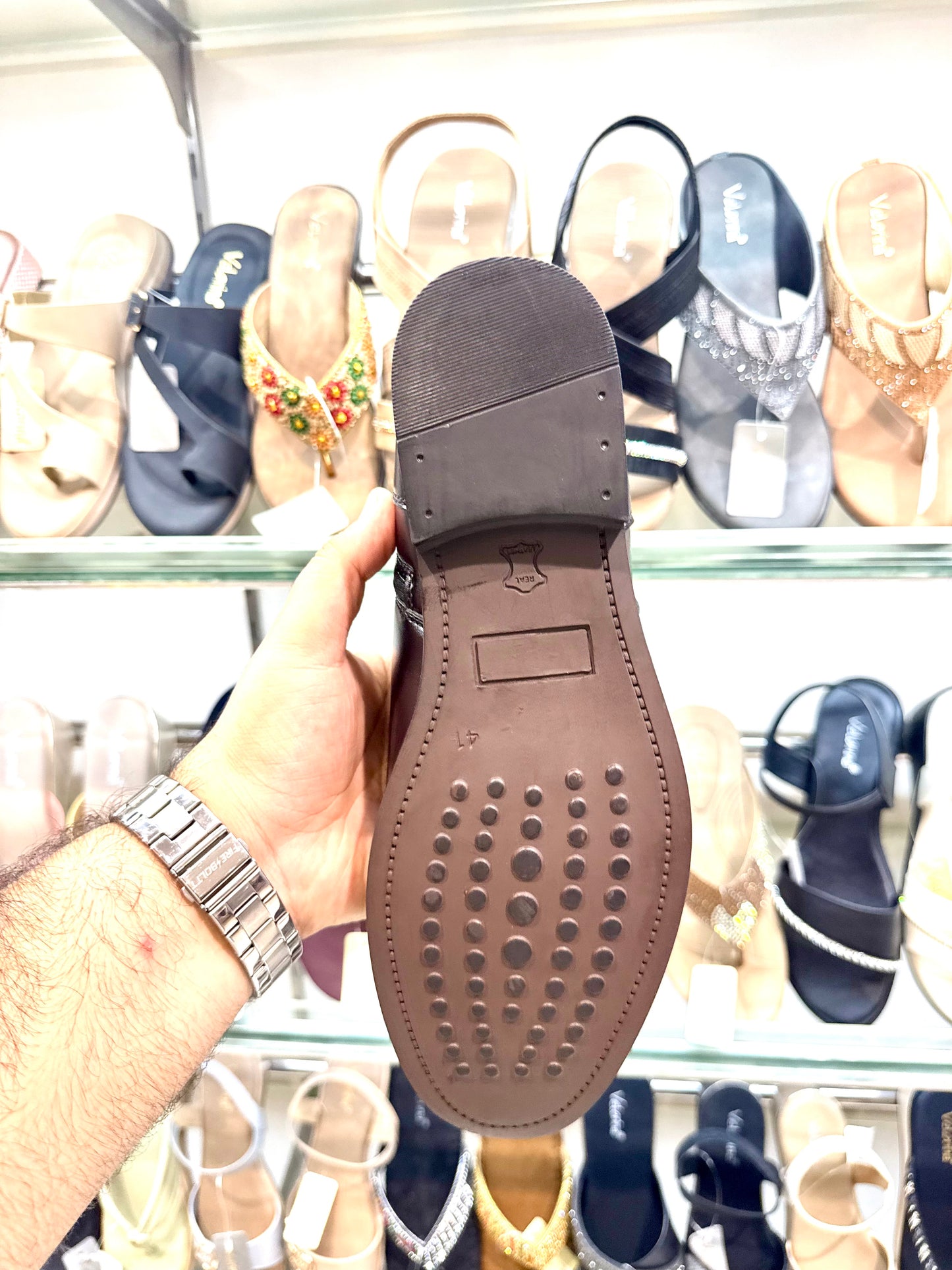 BOOTS BLACK  LEATHER SHINE ZIP