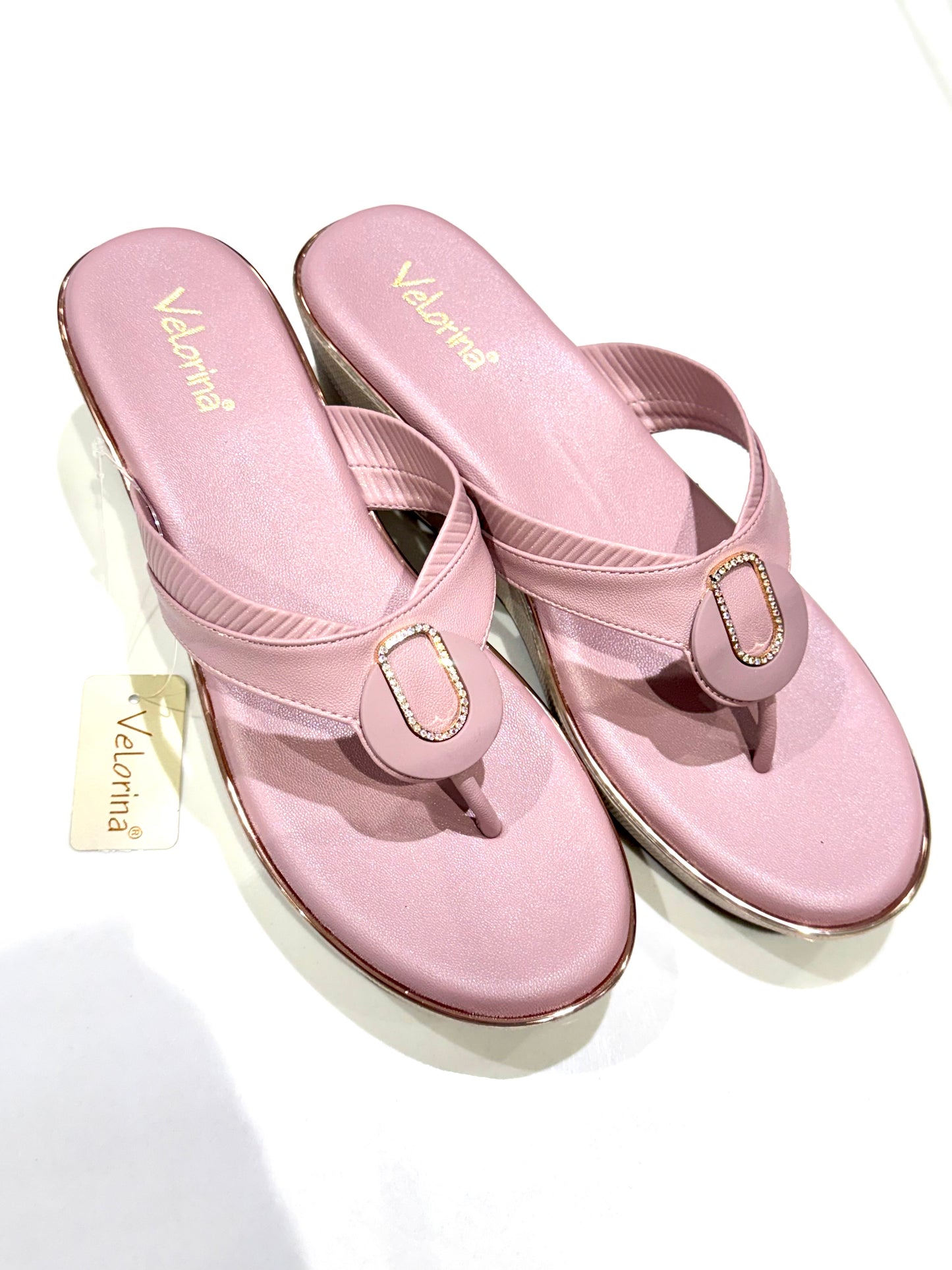VELORINA V SHAPE CASUAL WEAR PEACH