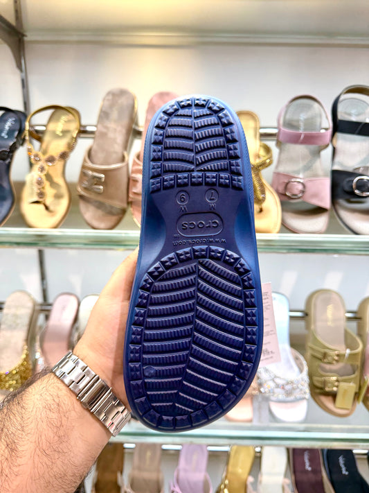 CROCS DOUBLE STRAP BLUE