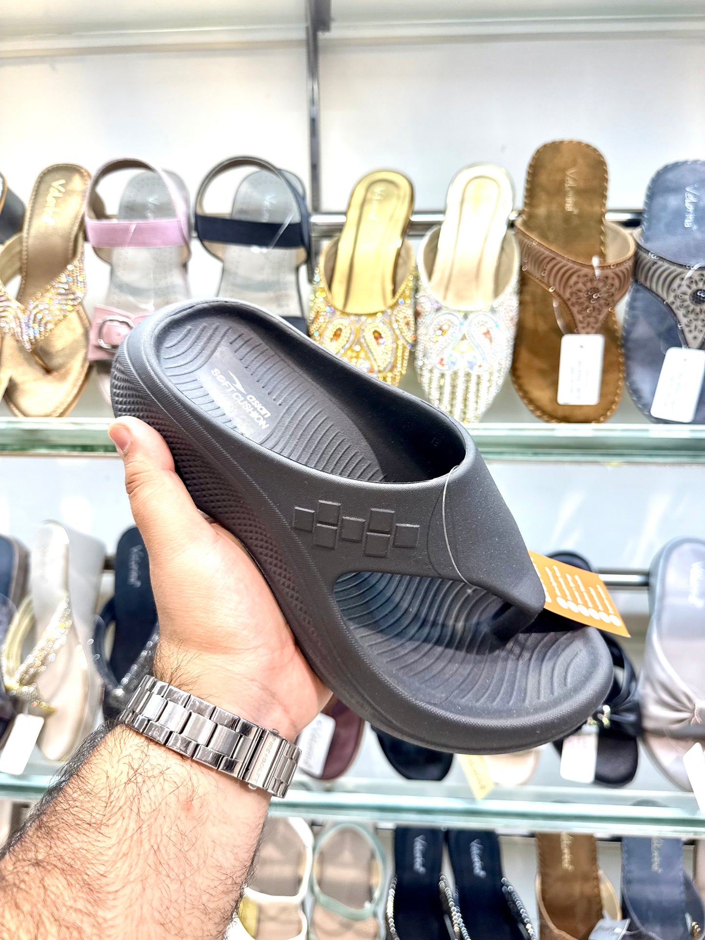 ASIAN V SHAPE D GREY