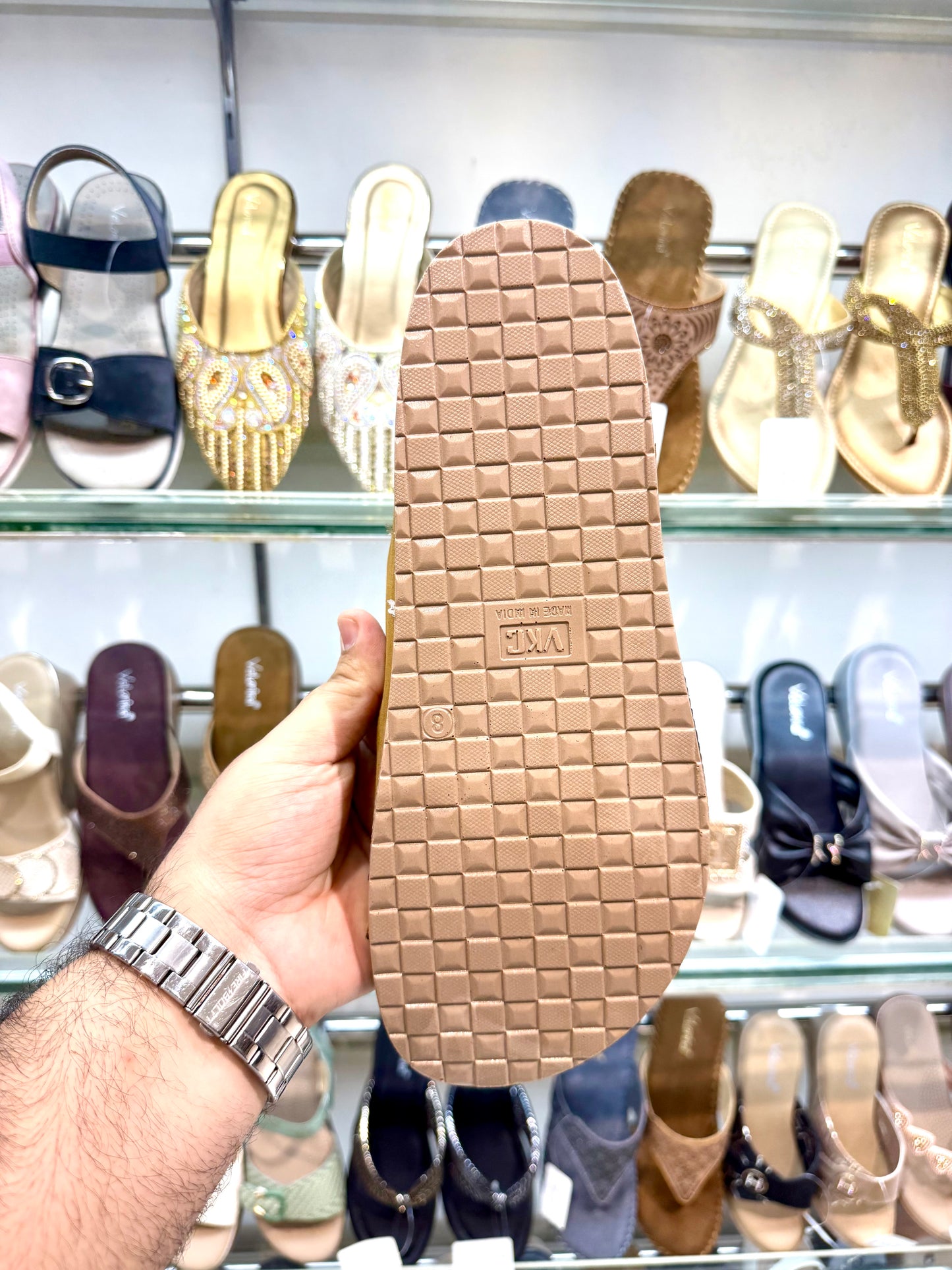 VKC DEBON DOUBLE STRAP TAN