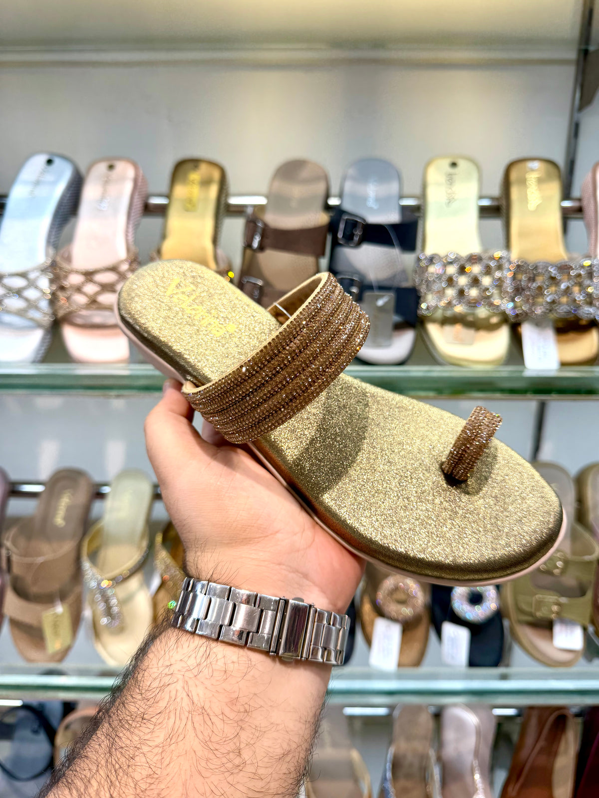VELORINA PARTY WEAR GOLD