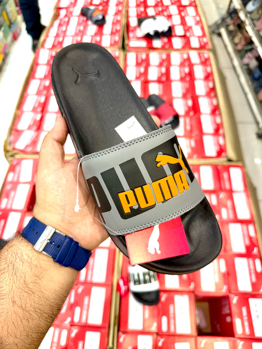 Slides black/orange