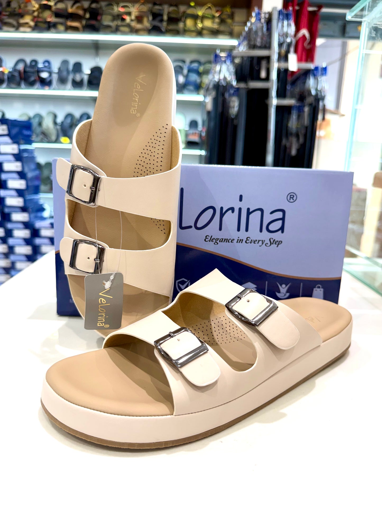 VELORINA DOUBLE STAP 665 CREAM