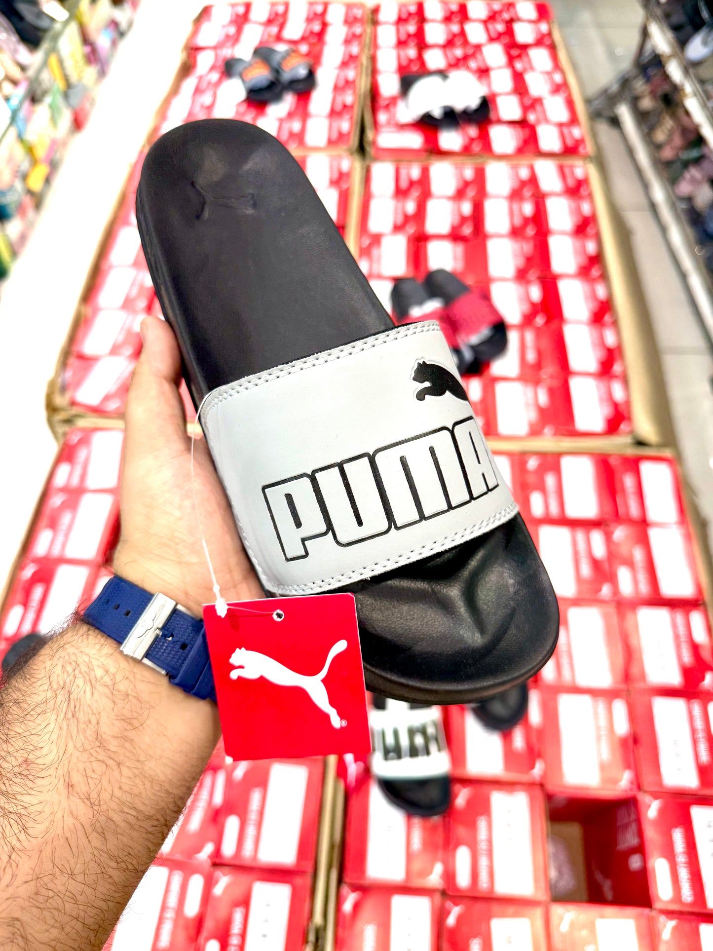 Slides black/grey