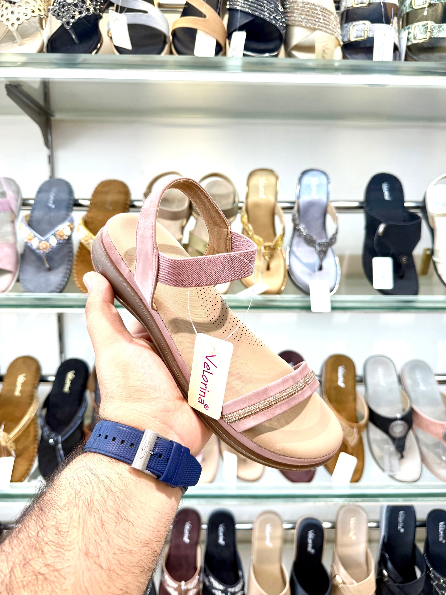 VELORINA BELT PEACH