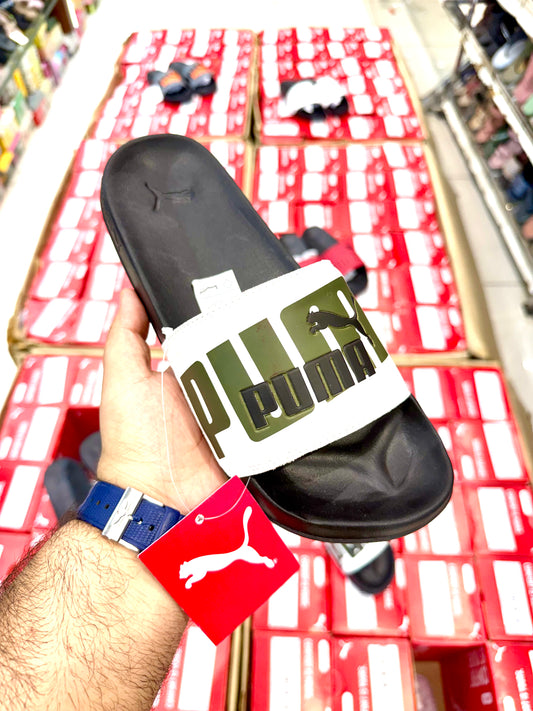 Slides black/green