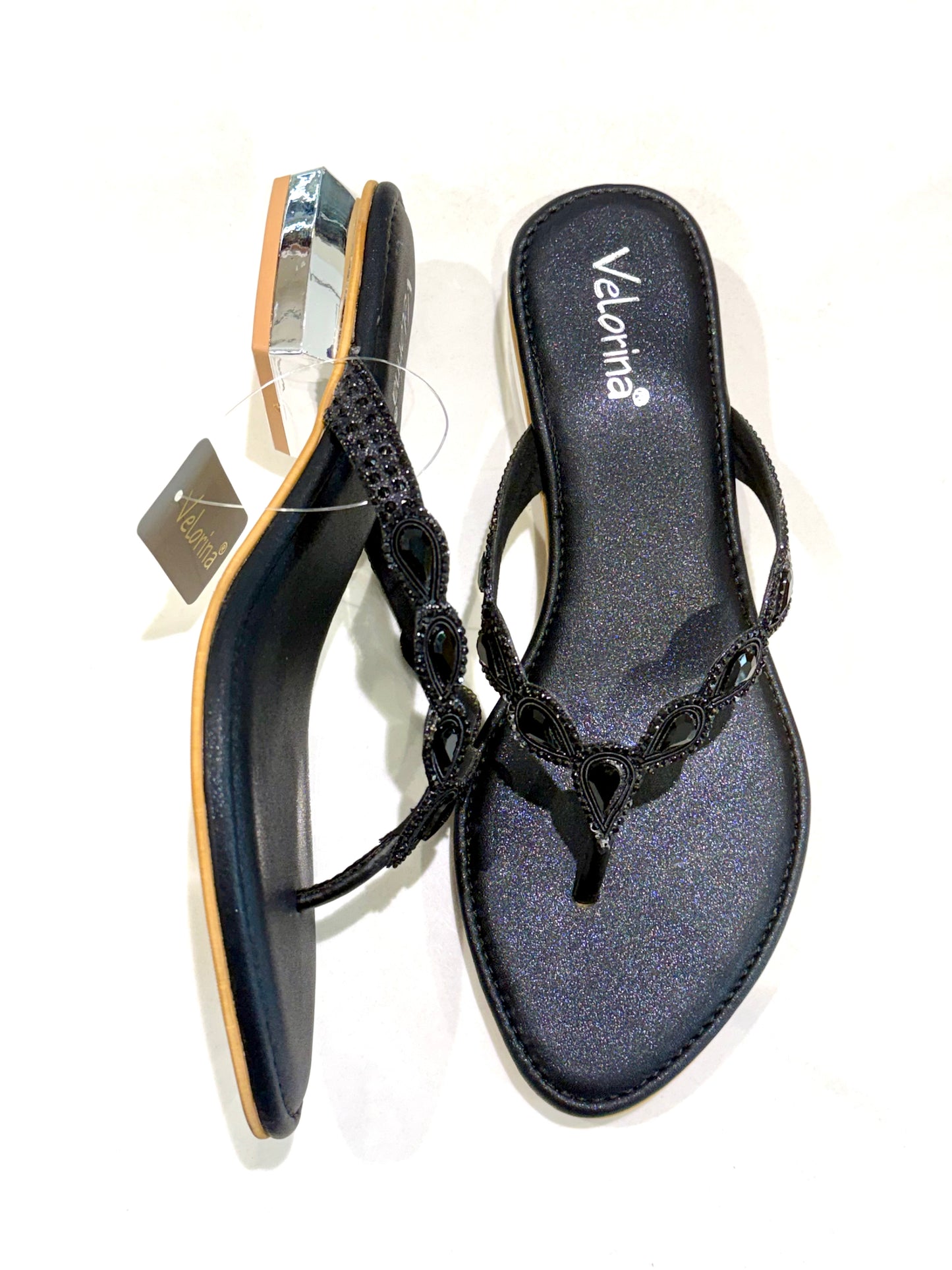 VELORINA PARTY WEAR BLACK