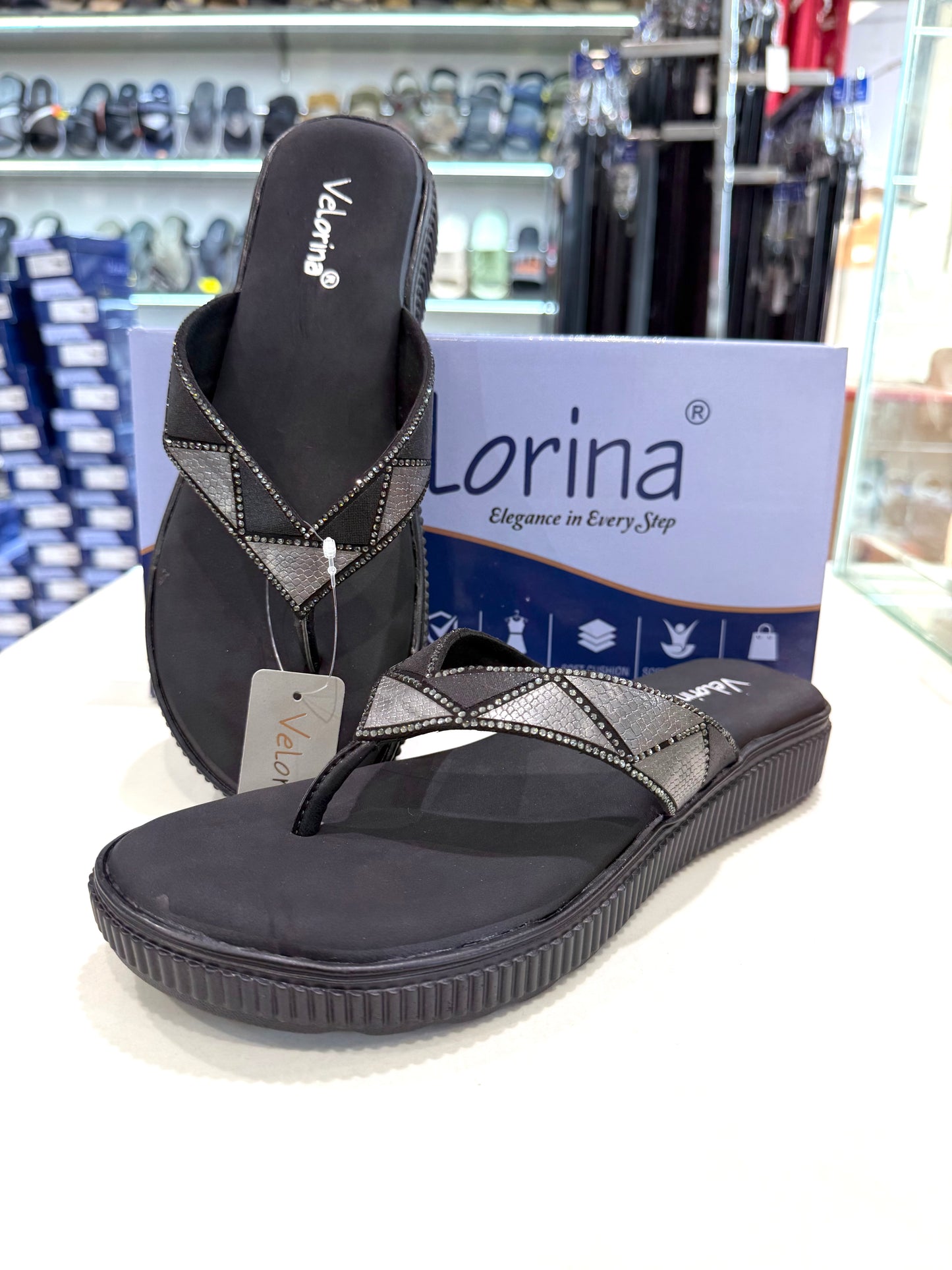 VELORINA DAILY USE V SHAPE G METAL BLACK