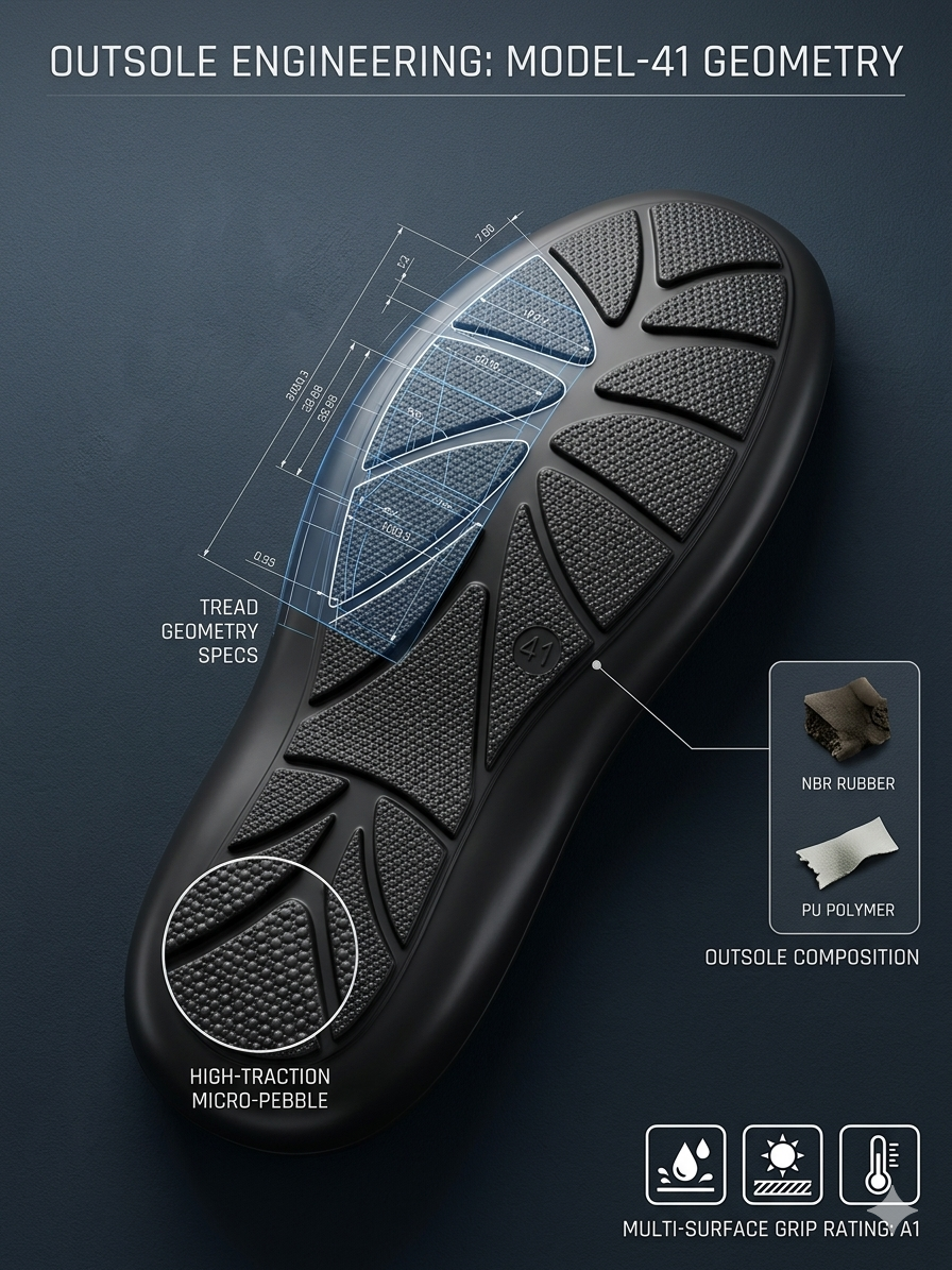 I CALIVER BRANDED CUT SHOE BLACK