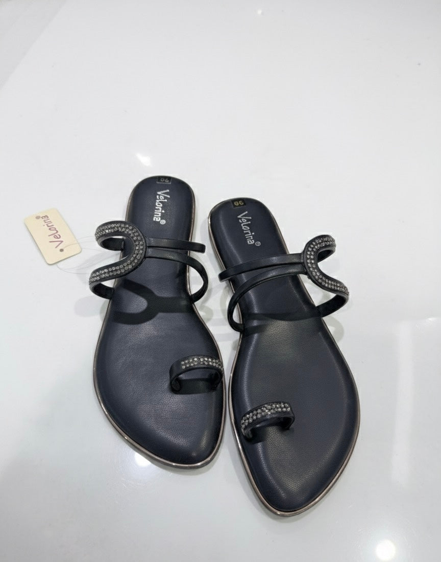 VELORINA T STRAP BLACK