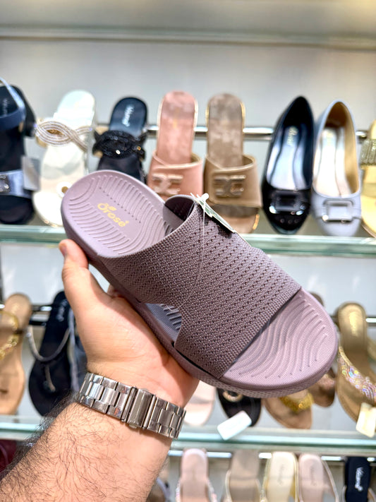 OFOAM LADIES SLIPPERS FULL PURPLE